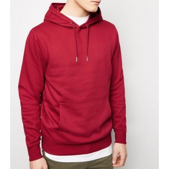 Bright Pink Pocket Front Hoodie