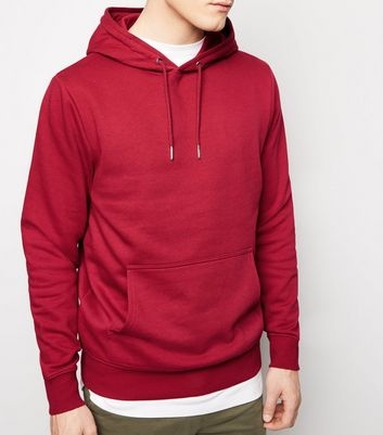 Bright Pink Pocket Front Hoodie