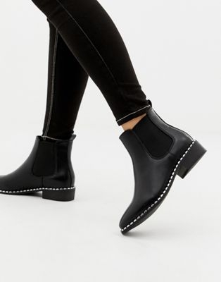 Park Lane Stud Rand Chelsea Boots