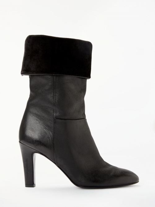 John Lewis & Partners Oana High Heel Ankle Boots, Black