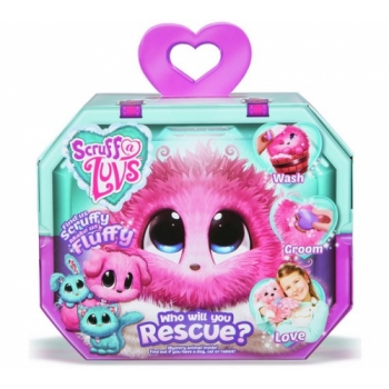 Scruff a Luvs Pink Mystery Rescue Pet Soft Toy