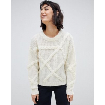 Selected Gina alpaca wool blend jumper