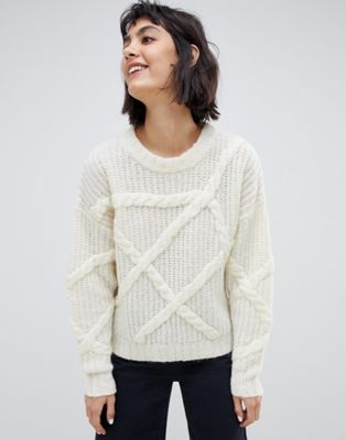 Selected Gina alpaca wool blend jumper