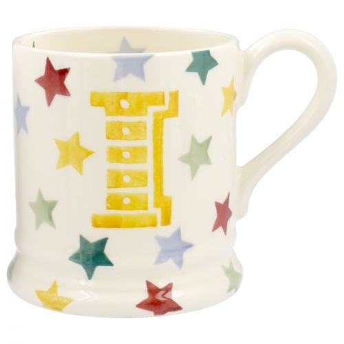 Emma Bridgewater Polka Stars Alphabet Mug, 310ml, I