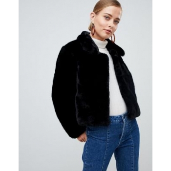 Jayley Faux Fur Cropped Jacket