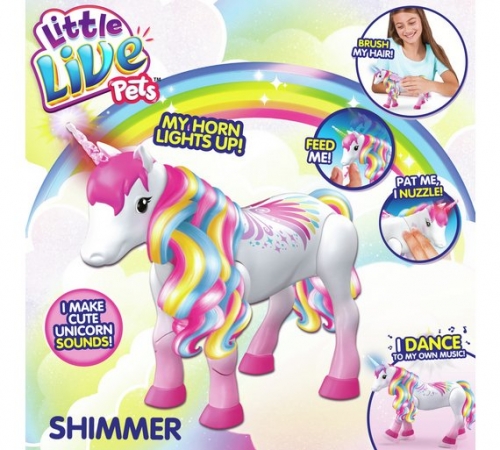 Little Live Pets Rainbow Unicorn - Shimmer