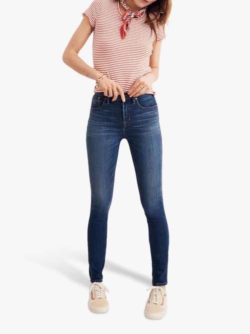 Madewell 10" High-Rise Skinny Jeans, Danny Wash