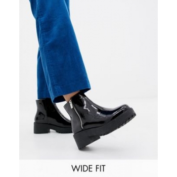 Park Lane Wide Fit Chunky Ankle Boots