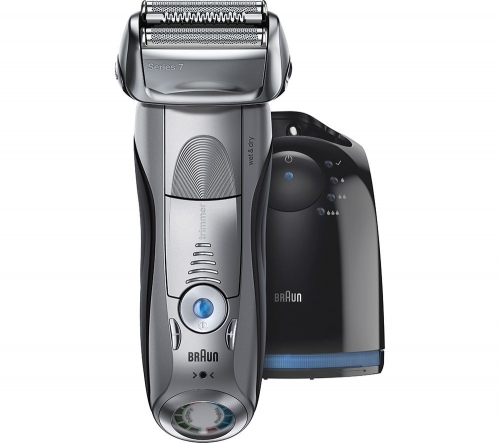 BRAUN Series 7 7898CC Wet and Dry Foil Shaver - Silver