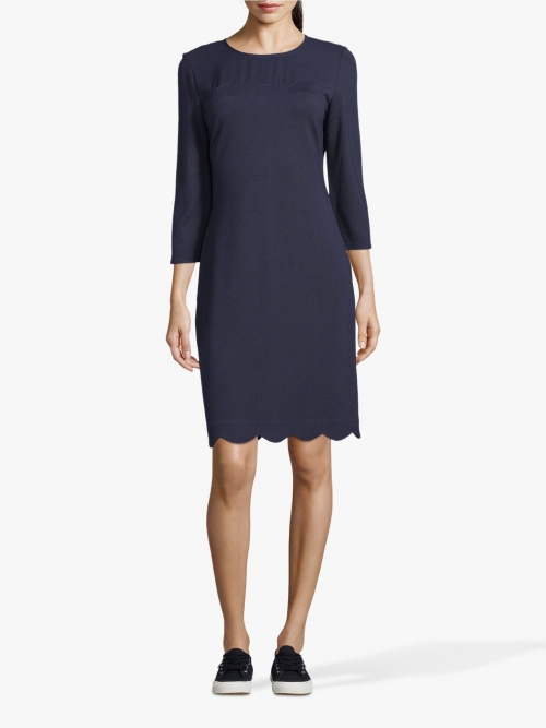 Betty & Co. Jersey Shift Dress, Dark Sapphire