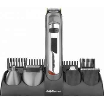 BABYLISS FOR MEN 7235U 10 in 1 Body Groomer - Silver & Grey