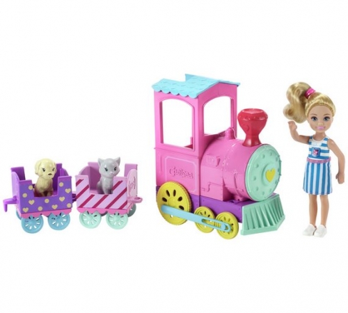 Barbie Club Chelsea Train Playset