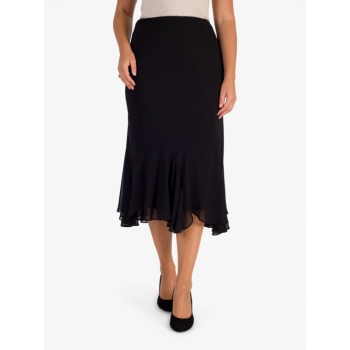 Chesca Curved Skirt, Pewter