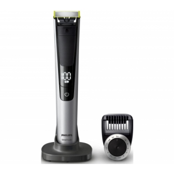 PHILIPS OneBlade Pro QP6520/25 Wet & Dry Trimmer - Silver & Black