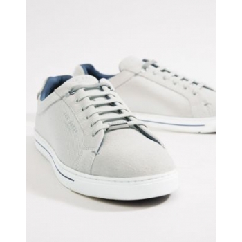 Ted Baker Eeril trainers in white texture