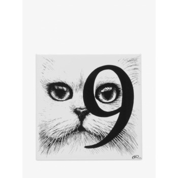 Rory Dobner Nine Lives Decorative Tile, 14.8 x 14.8cm