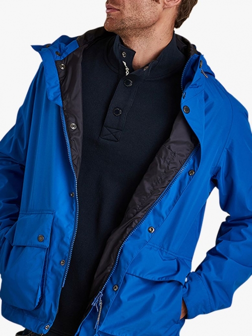 Barbour Gunwale Waterproof Jacket, Electric Blue