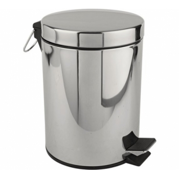 Argos Home 5 Litre Stainless Steel Pedal Bin