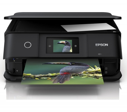 EPSON Expression Photo XP-8500 All-in-One Wireless Inkjet Printer + 378 Squirrel 6-colour Ink Cartridges - Multipack + 80 gsm A4 Home & Office Paper - 500 sheets