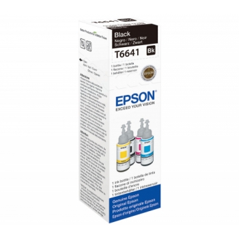 EPSON T6641 Black Ecotank Ink Bottle - 70 ml