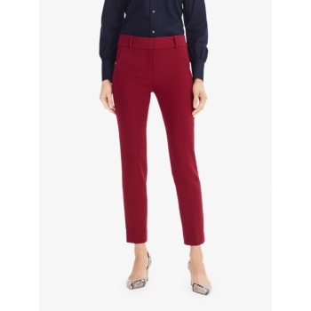 J.Crew Cameron Four Season Stretch Trousers, Burgundy