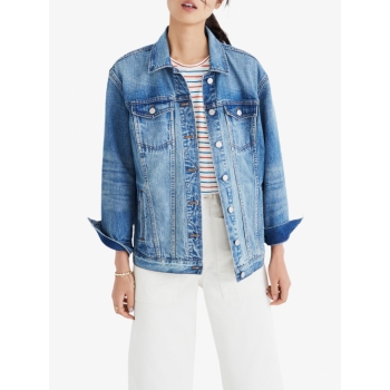 Madewell Oversized Jean Jacket, Capstone Wash