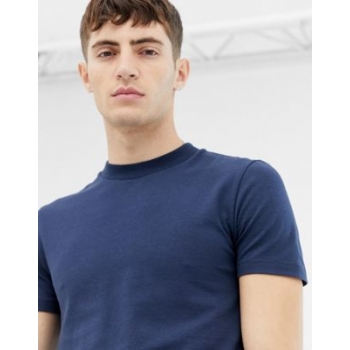 COLLUSION skinny fit t-shirt in navy