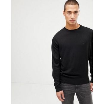 French Connection Plain Logo Crew Neck Knit Jumper