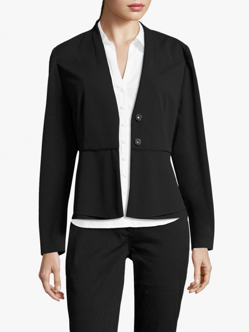 Betty Barclay Crepe Tailored Jacket, Black