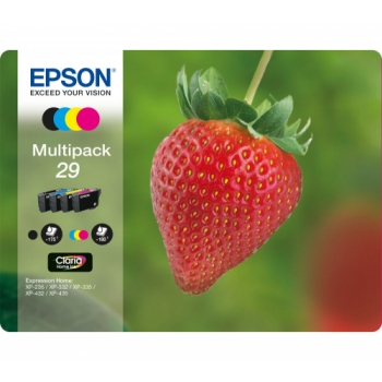 EPSON Strawberry 29 Cyan, Magenta, Yellow & Black Ink Cartridges - Multipack