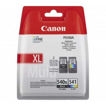 CANON PG-540 XL & CL-541 Black & Tri-colour Ink Cartridges - Twin Pack