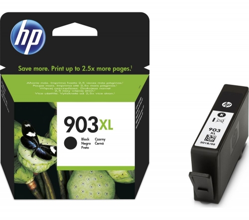 HP 903XL Black Ink Cartridge + 100 x 150 mm Photo Paper - 30 Sheets