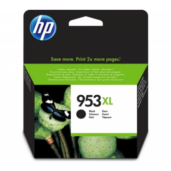 HP 953XL Black Ink Cartridge + 100 x 150 mm Photo Paper - 30 Sheets