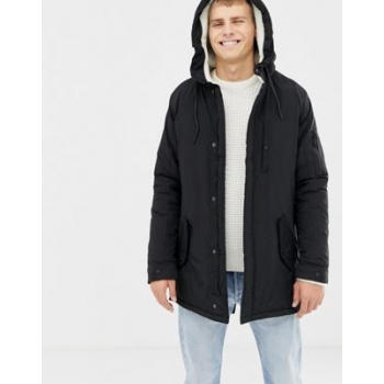 Brave Soul Borg lined Hooded Parka Jacket