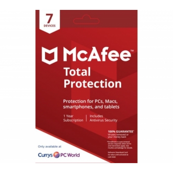 MCAFEE Total Protection 2018 - 1 year for 7 devices