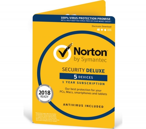 NORTON Security 2019 - 1 year for 5 devices