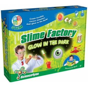 Science4You Slime Factory Glow in the Dark