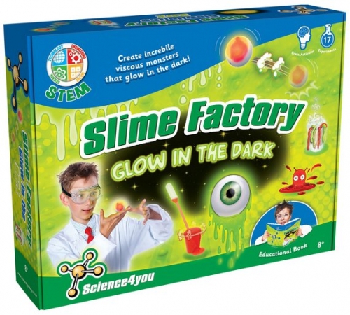 Science4You Slime Factory Glow in the Dark