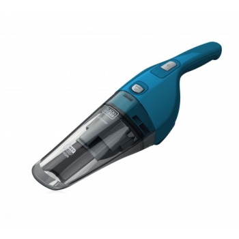 BLACK + DECKER Wet & Dry Dustbuster WDB215WA-GB Handheld Vacuum Cleaner - Blue