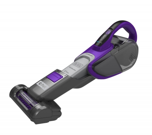 BLACK + DECKER DVJ325BFSP-GB Handheld Vacuum Cleaner - Grey & Purple