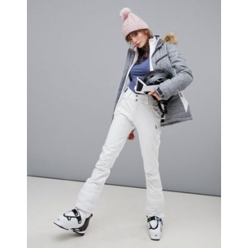 Protest Lole softshell ski trouser in white