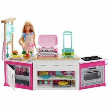 Barbie Ultimate Kitchen Playset with Doll