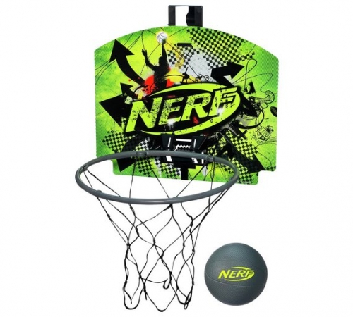 Nerf Sports Nerfoop Basketball Net and Ball Set