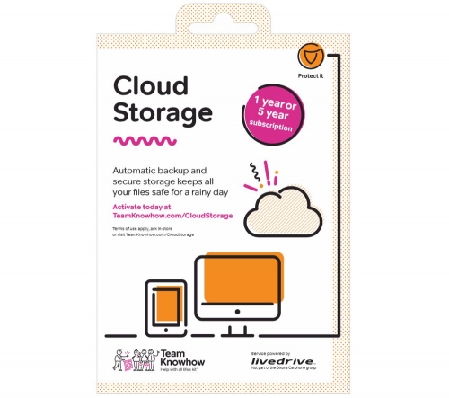 KNOWHOW Cloud Backup - 2 TB, 5 years