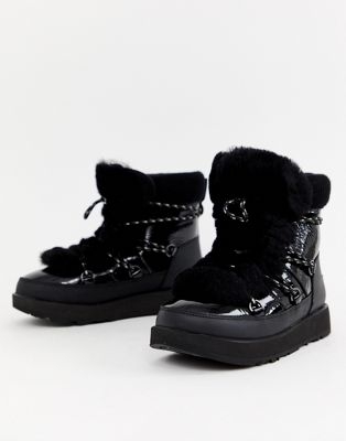 Ugg Highland Waterproof Boot in Black