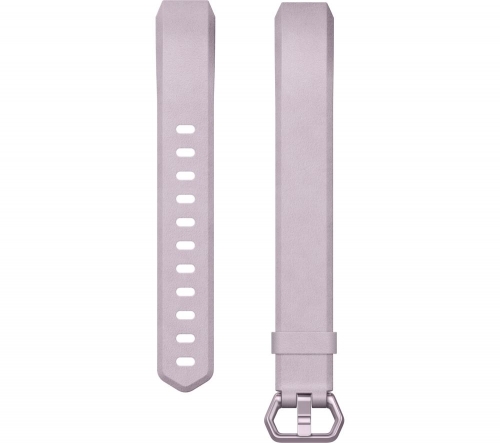 FITBIT Alta HR Leather Band - Lavender, Large