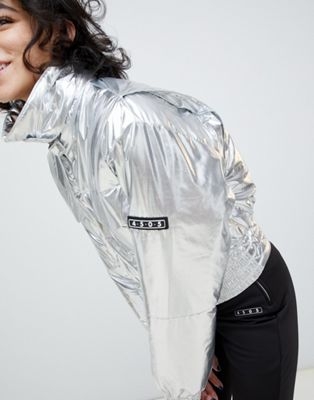 ASOS 4505 ski metallic bomber jacket