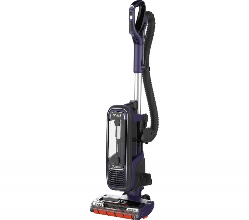 SHARK DuoClean Powered Lift-Away AX950UK Upright Bagless Vacuum Cleaner - Purple & Grey