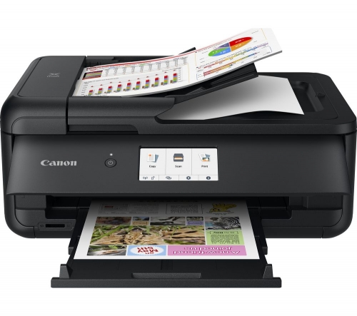 CANON PIXMA TS9550 All-In-One Wireless Inkjet Printer + PGI-580XL / CLI-581 Cyan, Magenta, Yellow & Black Ink Cartridges - Multipack