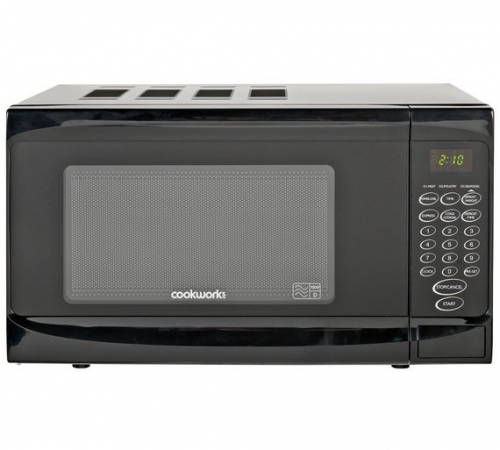 Cookworks 700W Standard Microwave EM7 - Black